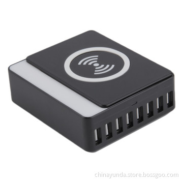 8 Port USB Charger for Mobile Phone 5V 12A